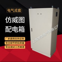 仿威圖控制箱 PS單開(kāi)門(mén)、雙開(kāi)門(mén)控制柜 內(nèi)外門(mén)平光雙色 配電柜